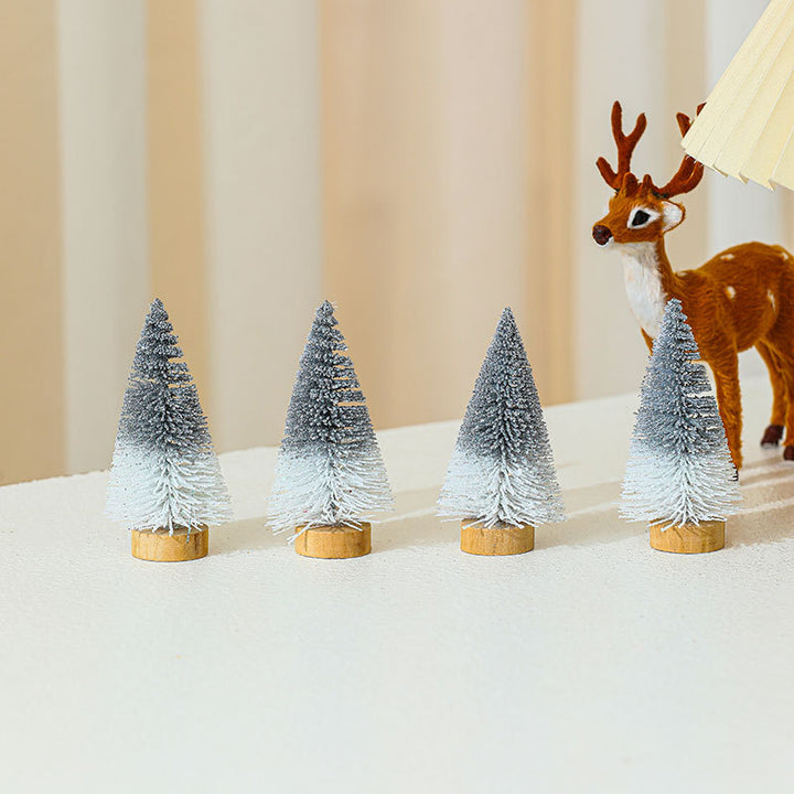 Decorative Miniature Christmas Tree Figurines Kalsten