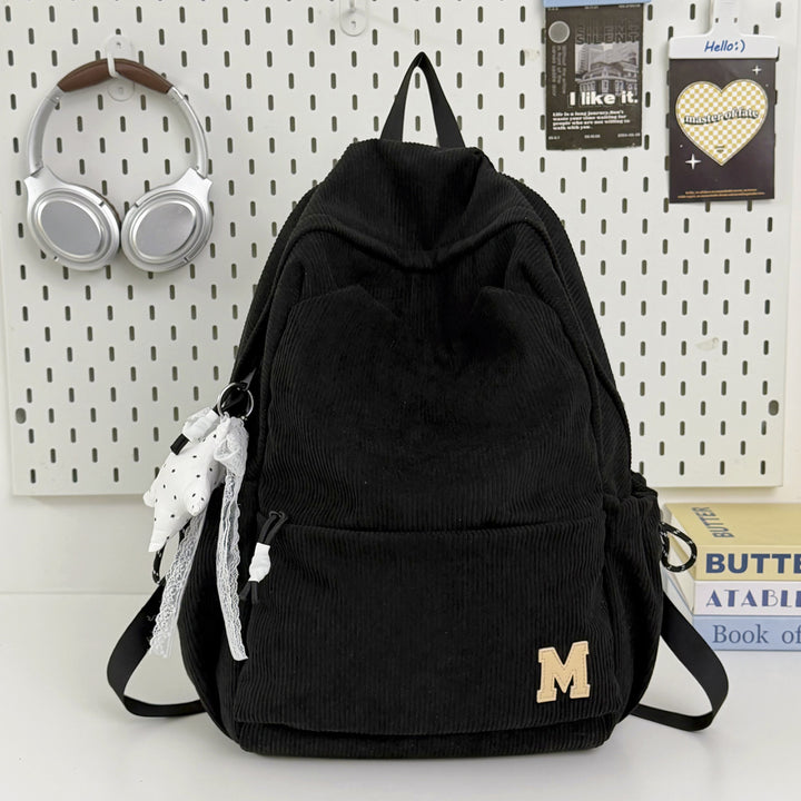 Corduroy Casual Backpack Kalsten