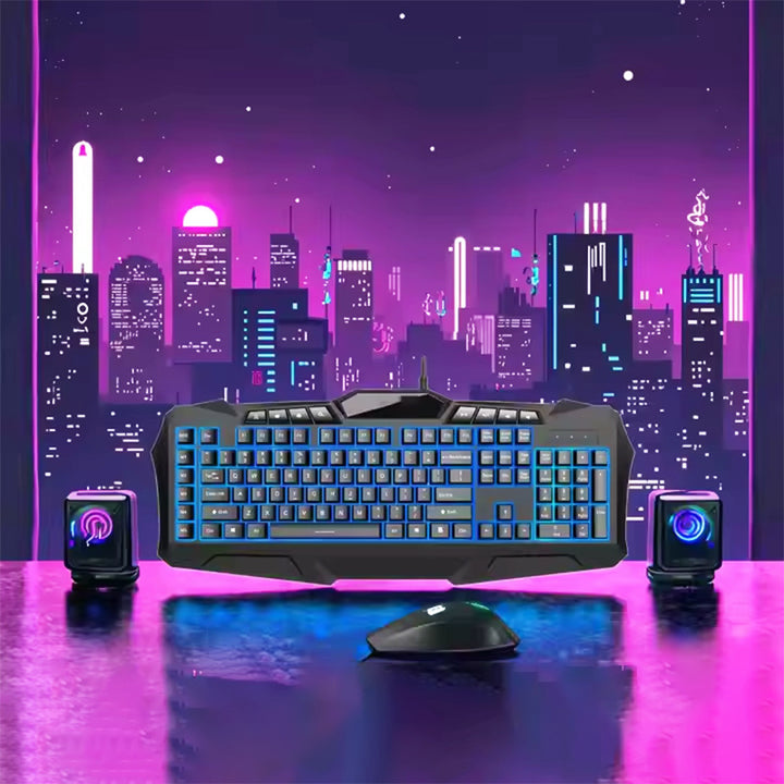 Gaming Keyboard and Precise Mouse Set Kalsten