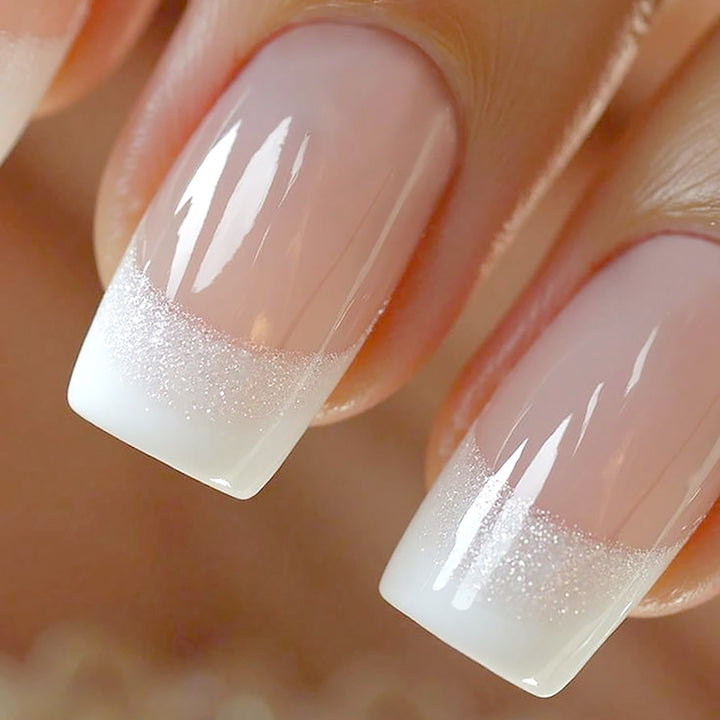 Elegant French Tip Press-On Nails Kalsten 1789085678