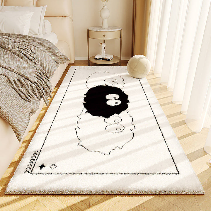Piano Keys-Themed Area Rug