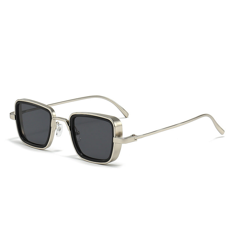 Women's stylish square sunglasses with elegant metal frame Kalsten