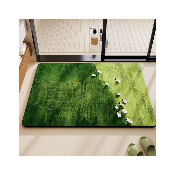Playful Panda-Themed Soft Bath Mat Kalsten