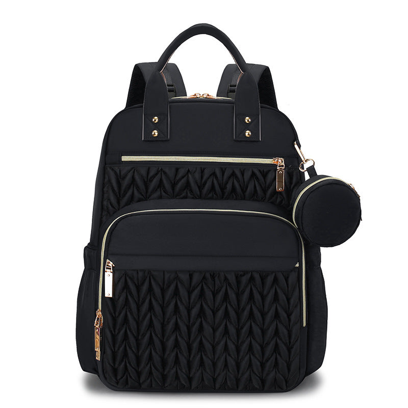 Fashionable backpack with practical compartment system Kalsten