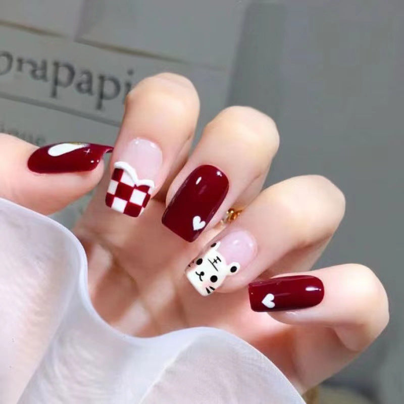 Creative Themed Press-On Nail Art Kalsten