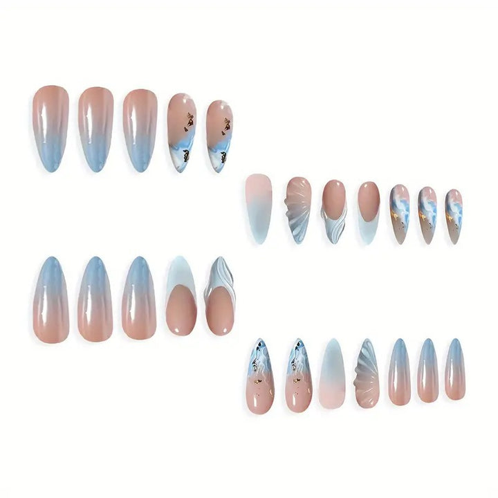 Artistic Gel Nail Art Extensions Kalsten