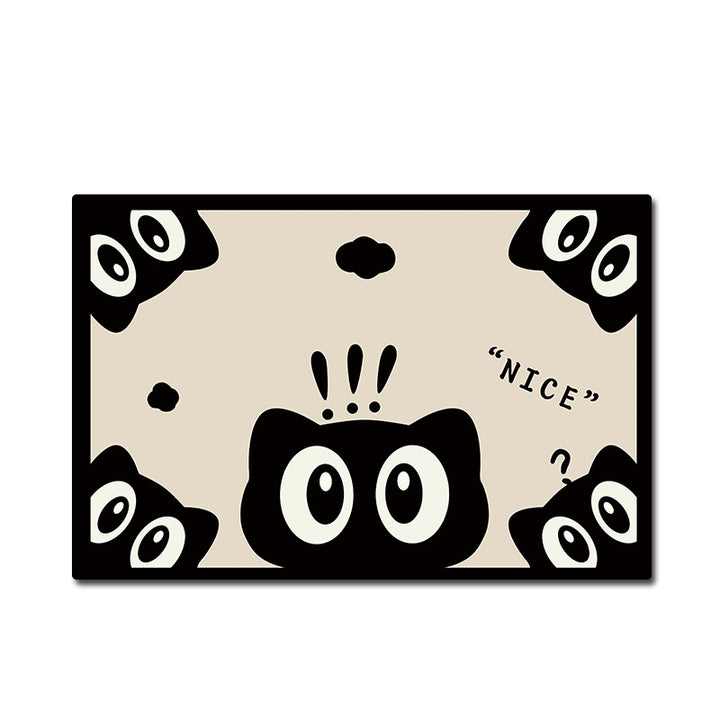 Decorative Bathroom Mat Kalsten
