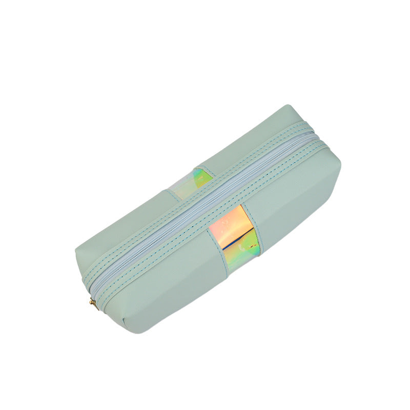 Premium Leather Zippered Pencil Case