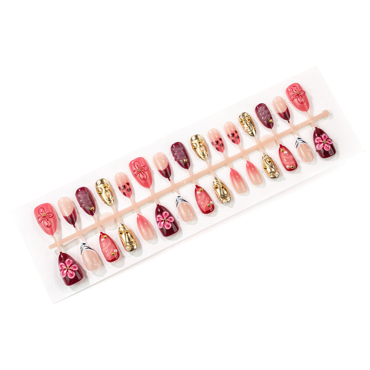 Artistic Press-On Nail Set 1790738713