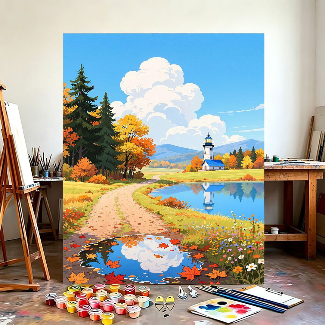 Scenic Mountain Landscape Wall Art Kalsten