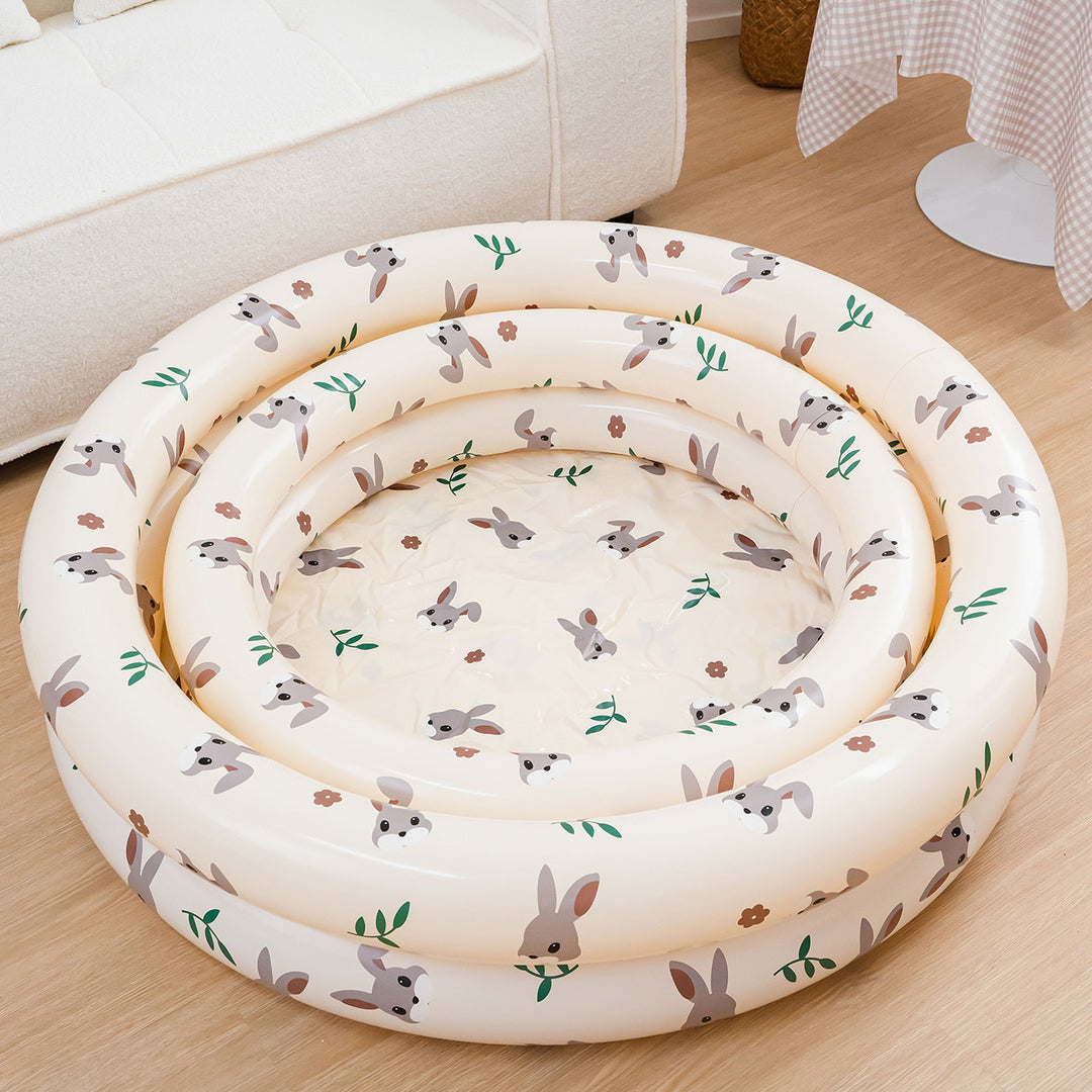 Women inflatable paddling pool with colorful sea design Kalsten