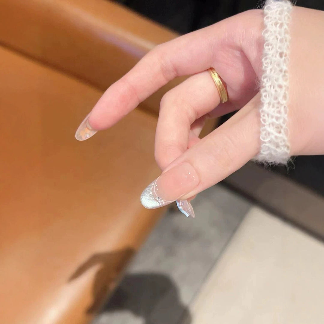 Elegant Long Stiletto Press-On Nail Extensions