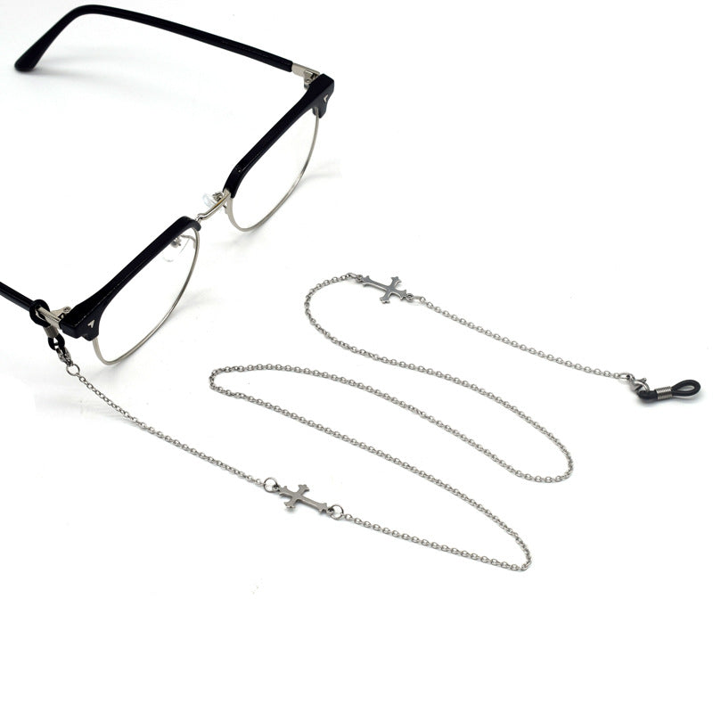 Stylish Cross-Designed Eyewear Chain Kalsten