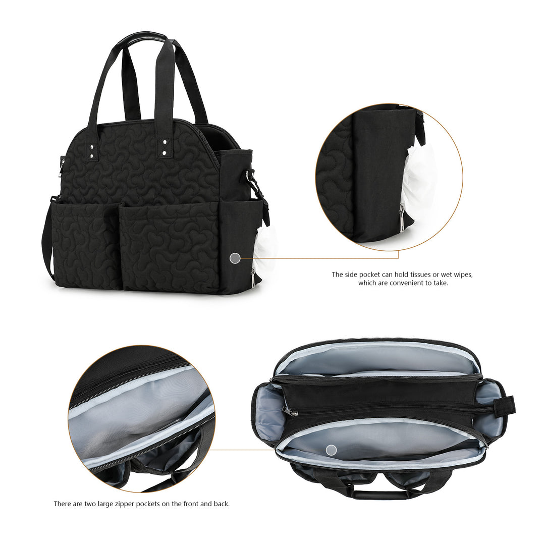 Spacious and Stylish Diaper Bag Kalsten