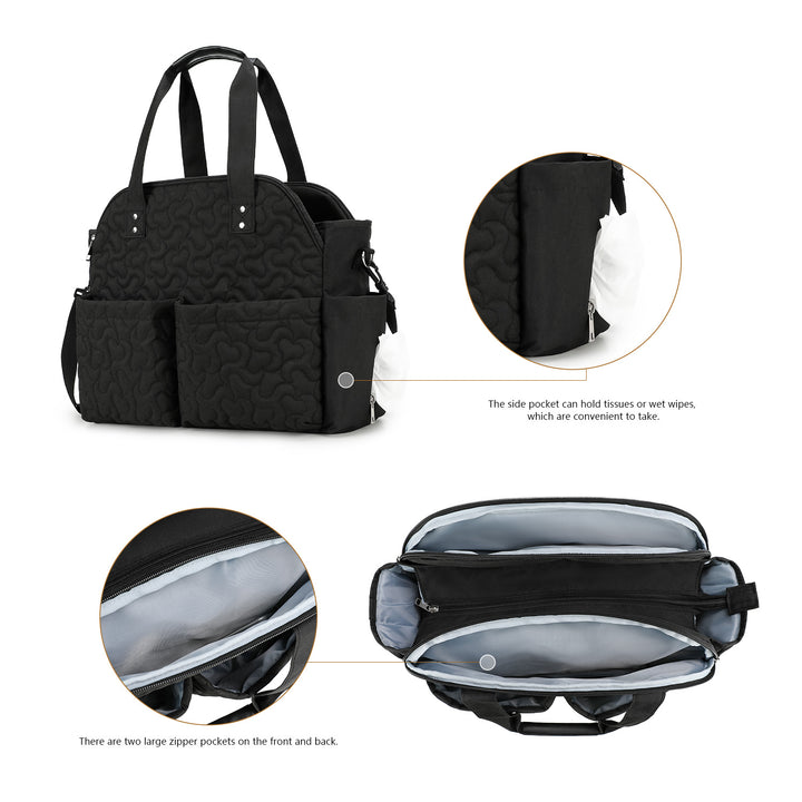 Spacious and Stylish Diaper Bag Kalsten