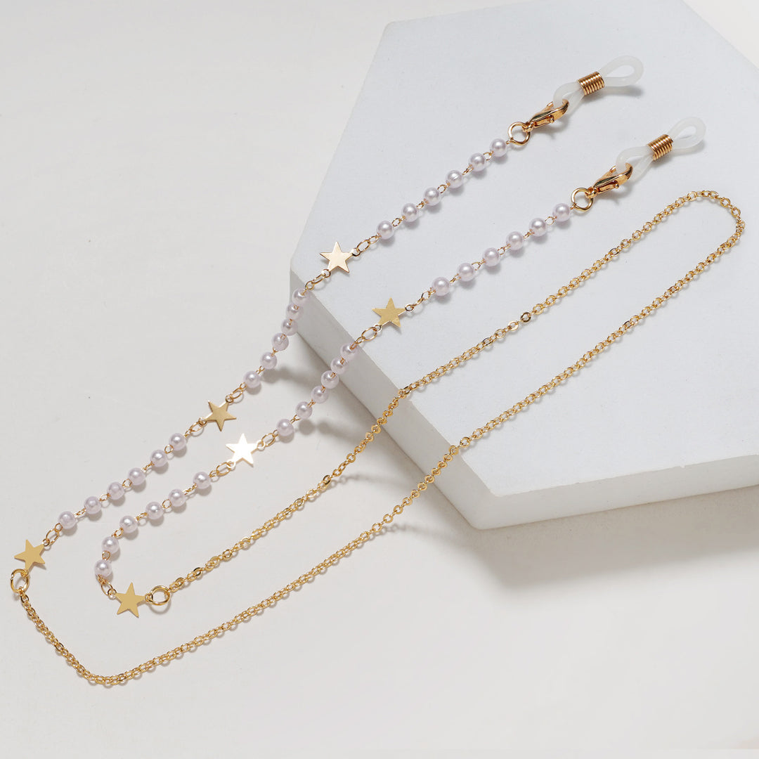 Chic Geometric Eyewear Chain kalsten