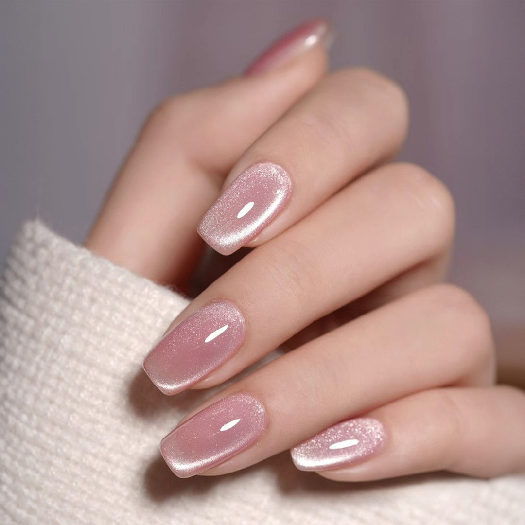 Acrylic nail set with luxurious crystal accents Kalsten