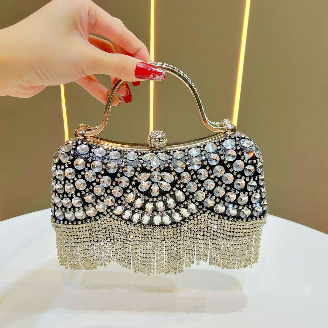 Crystal-Encrusted Evening Clutch