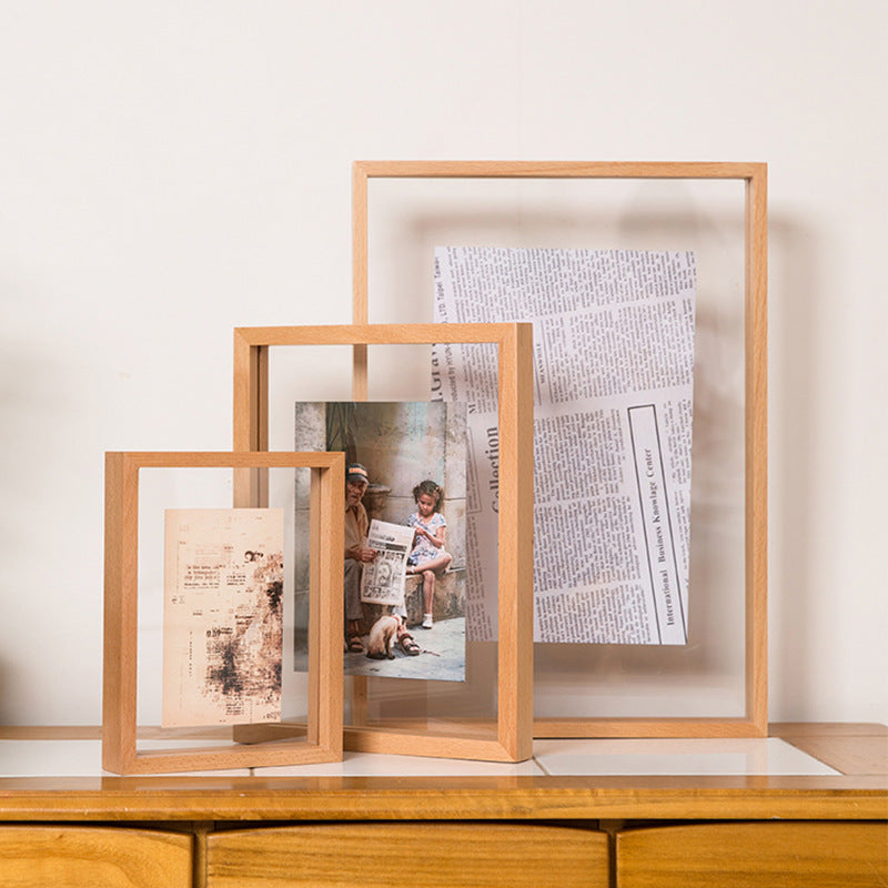 Modern Minimalist Wooden Photo Frame