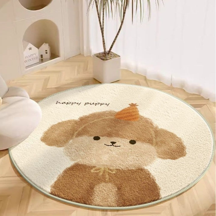 Kids Educational Character Area Rug for Home