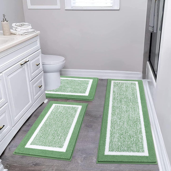 Modern Bathroom Mat Set