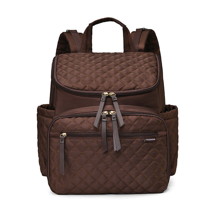 Quilted Multi-Functional Backpack Kalsten