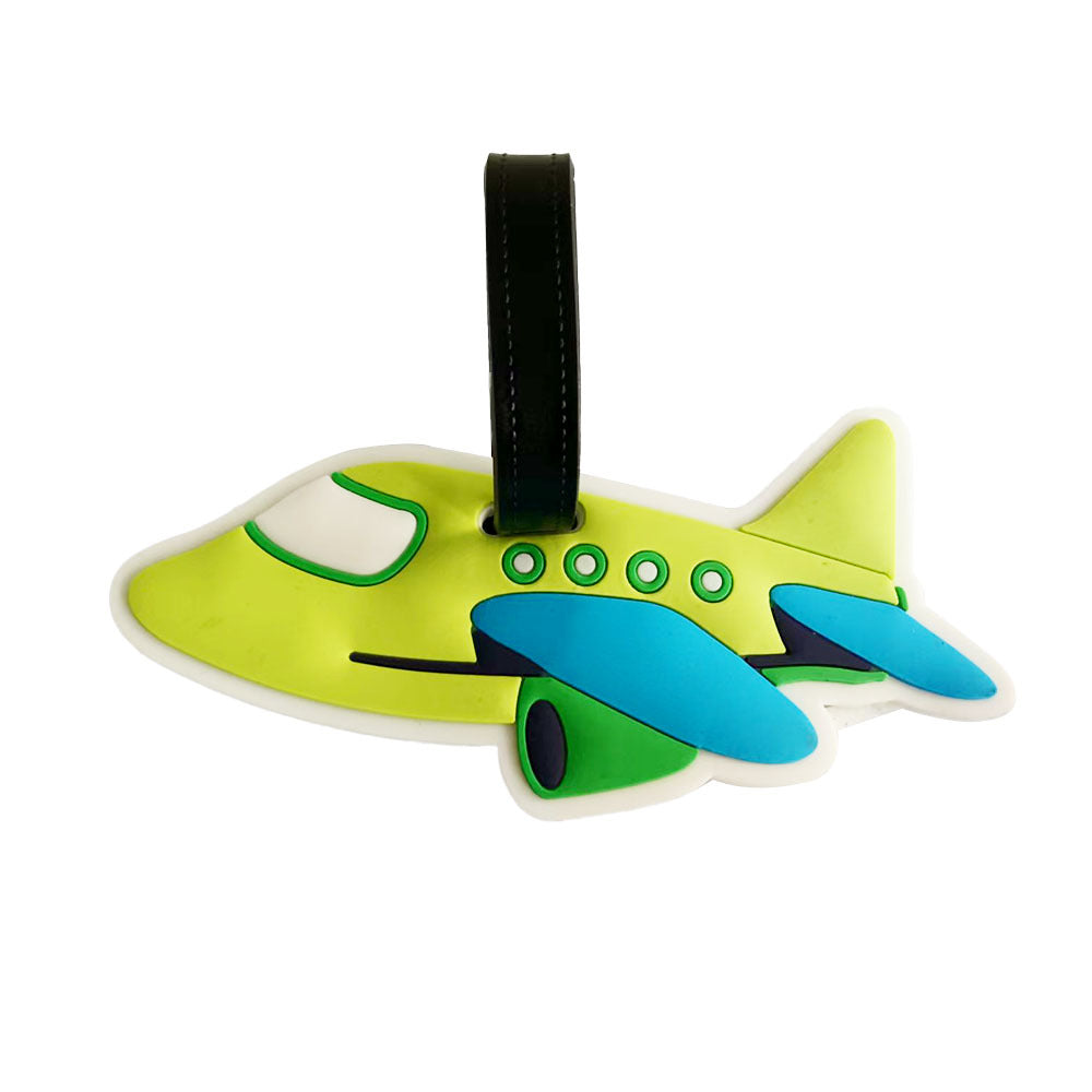 Unisex Airplane-Themed Luggage Tag Kalsten