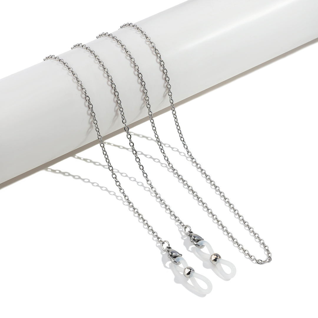 Chic Crystal-Linked Eyewear Chain Kalsten