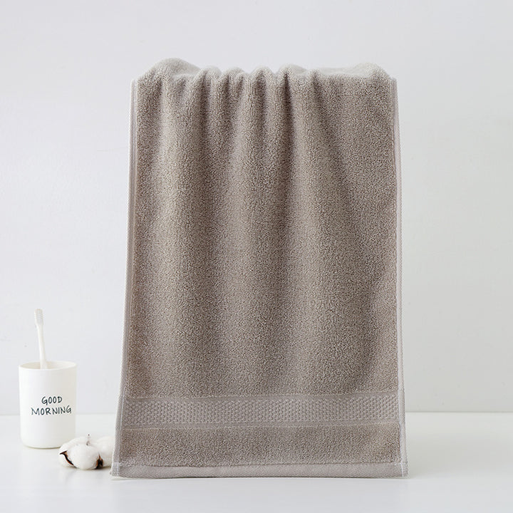 High-Quality Terry Bath Towel With Elegant Stripe Border Kalsten