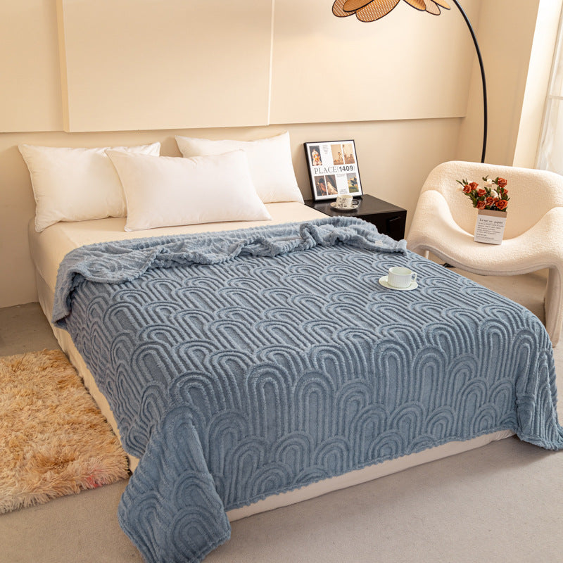 Textured Midweight Decorative Blanket