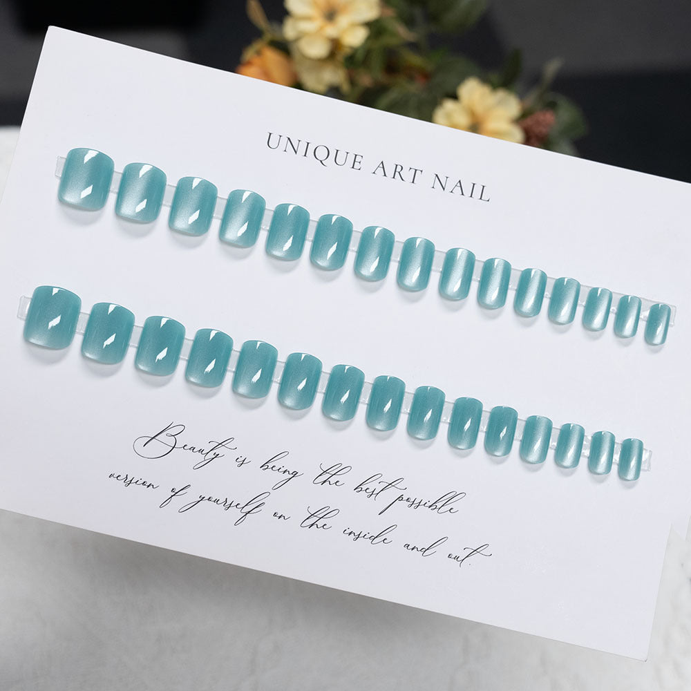 Glossy Acrylic Press-On Nail Set