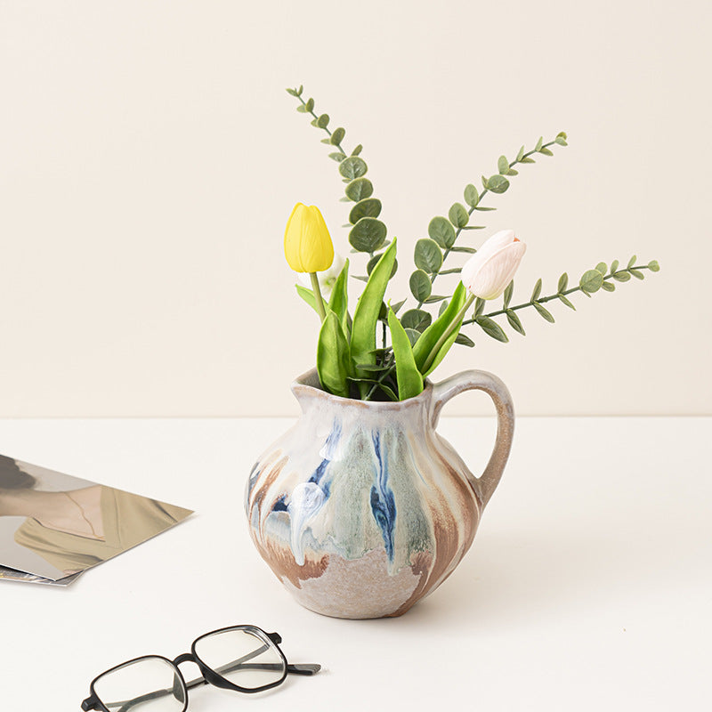 Classic Artisan Ceramic Pitcher