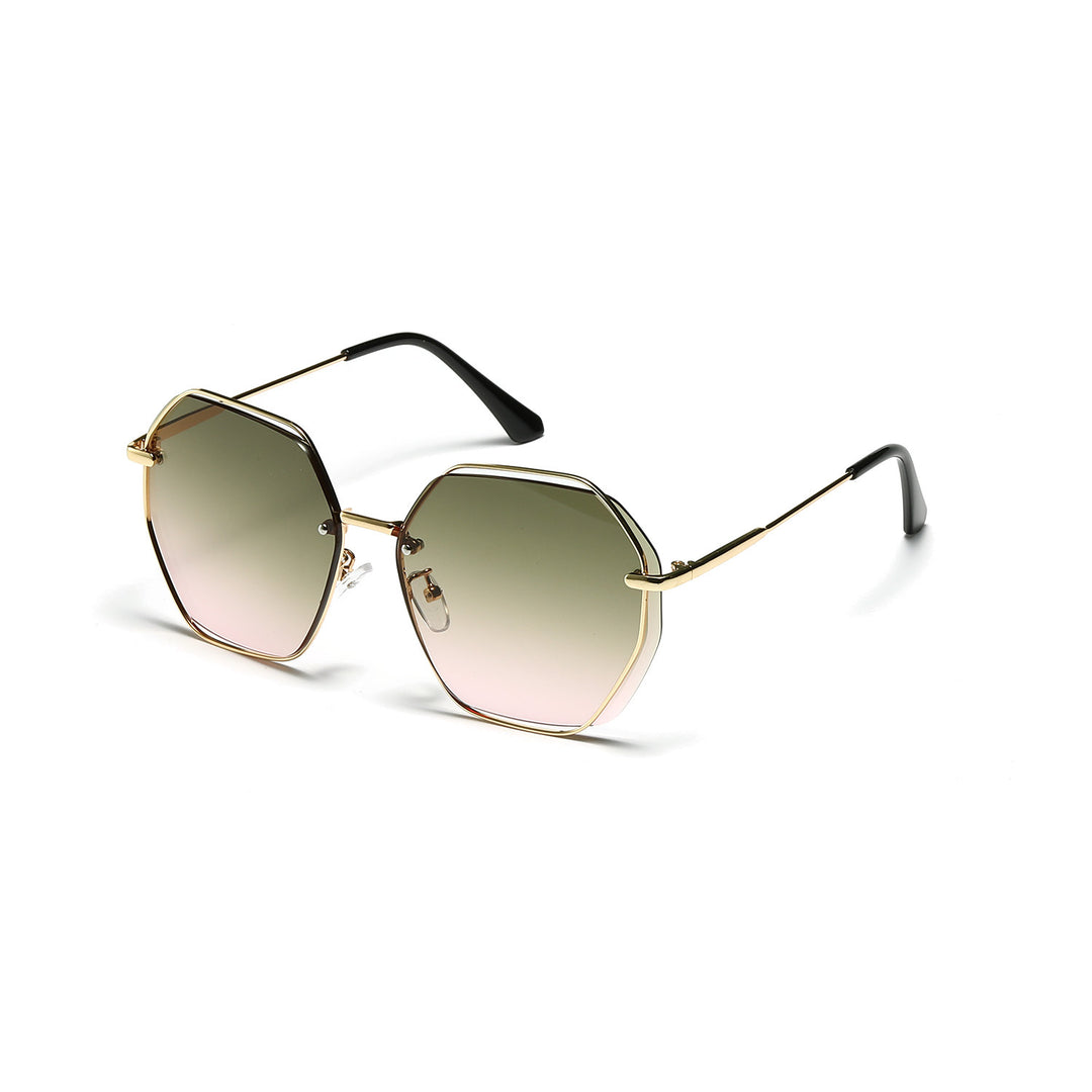Women's fashionable octagonal sunglasses with elegant frame Kalsten