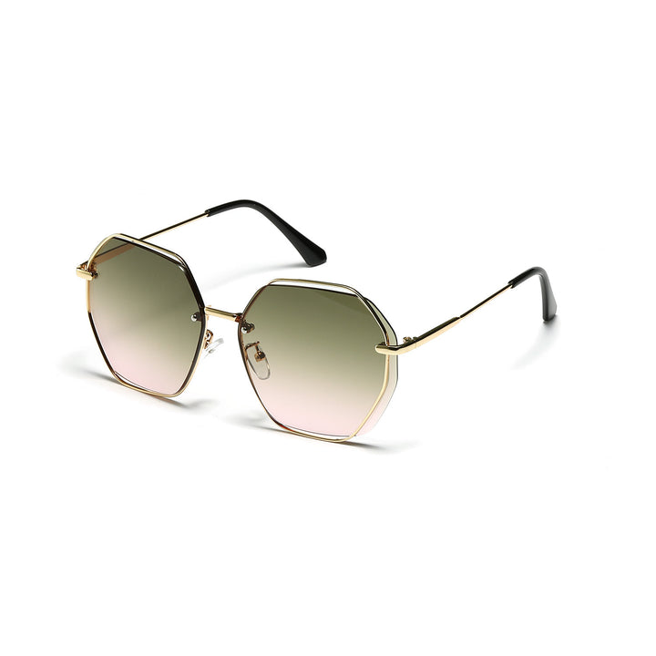 Women's fashionable octagonal sunglasses with elegant frame Kalsten