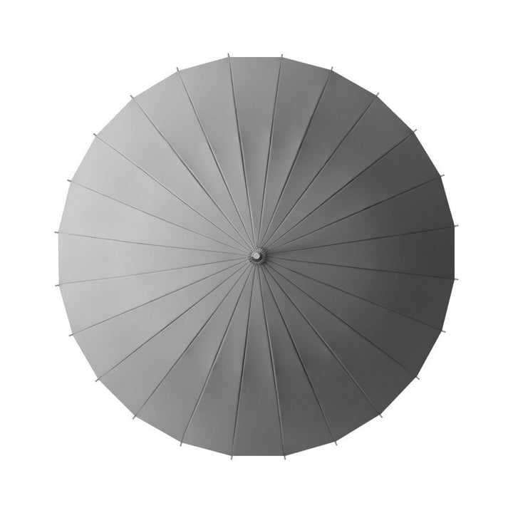 Women's elegant folding umbrella with ergonomic wooden handle and wind-resistant structure Kalsten