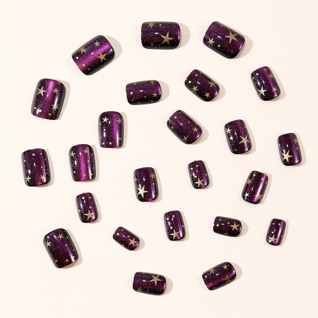 Starry Night Nail Art Design Kalsten