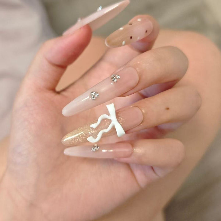 Glamorous Stiletto Nail Art Extensions