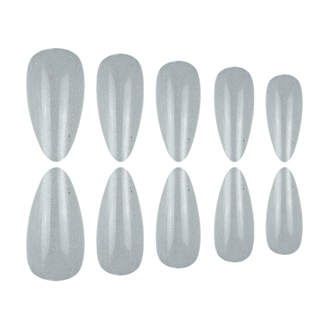 Metallic Stiletto Press-On Nails Kalsten 1789085790