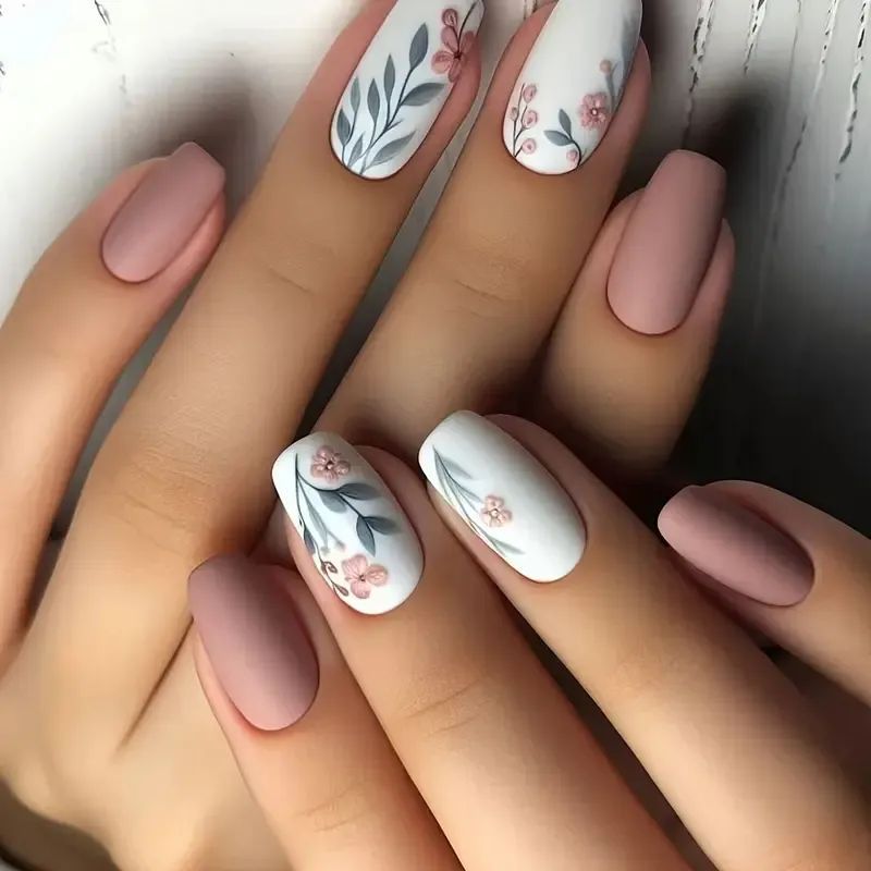 Floral Nail Art Design Kalsten 1789915300