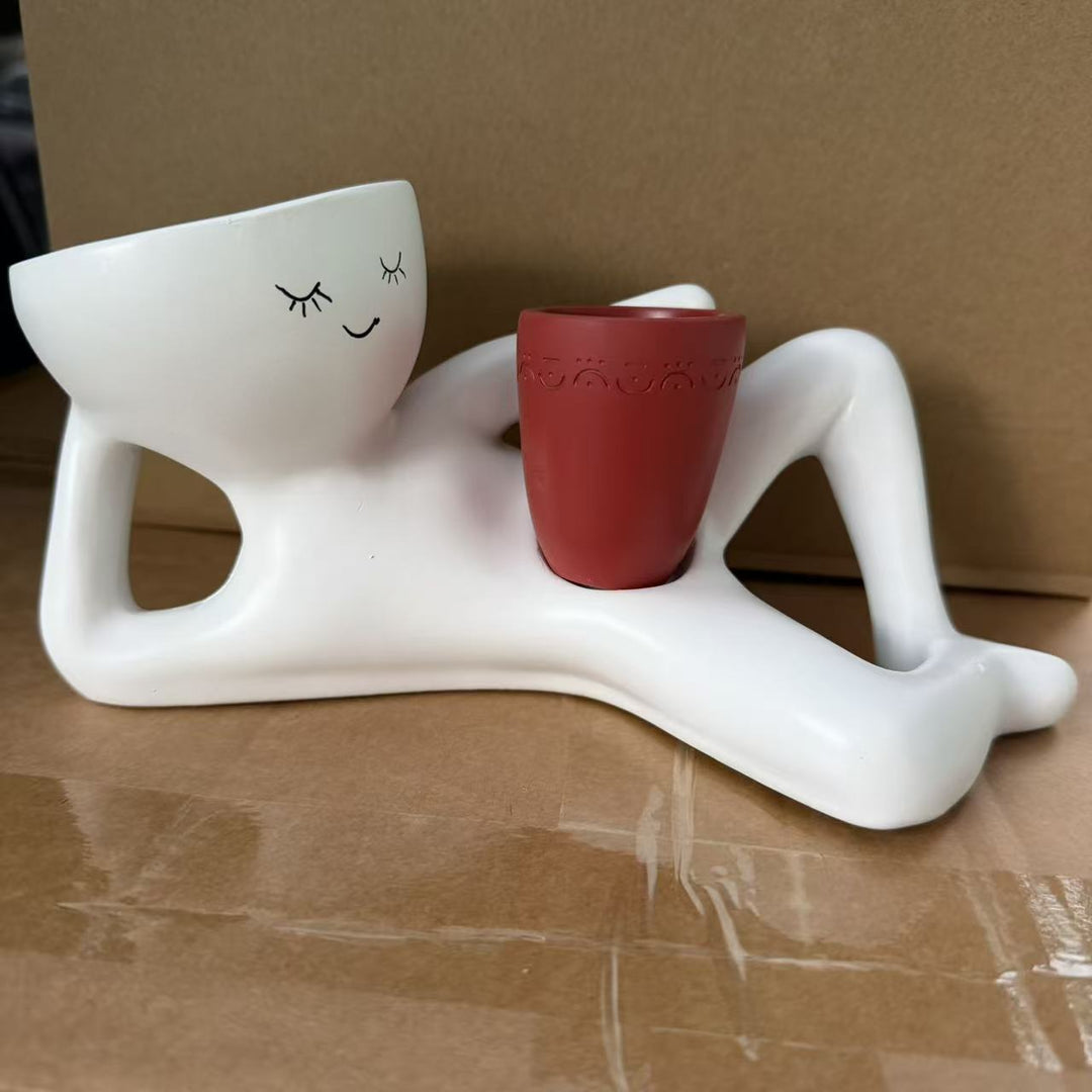 Cute Decorative Planter Kalsten