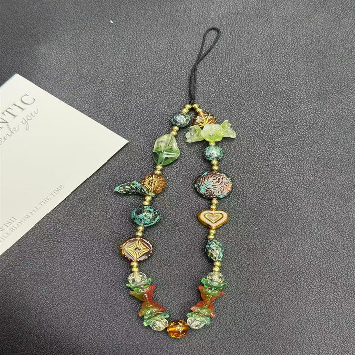Artistic Beaded Charm Eyewear Holder Kalsten