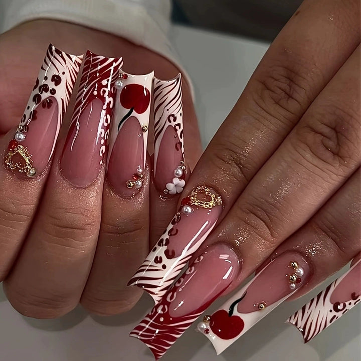 Luxury Embellished Press-On Nail Set Kalsten