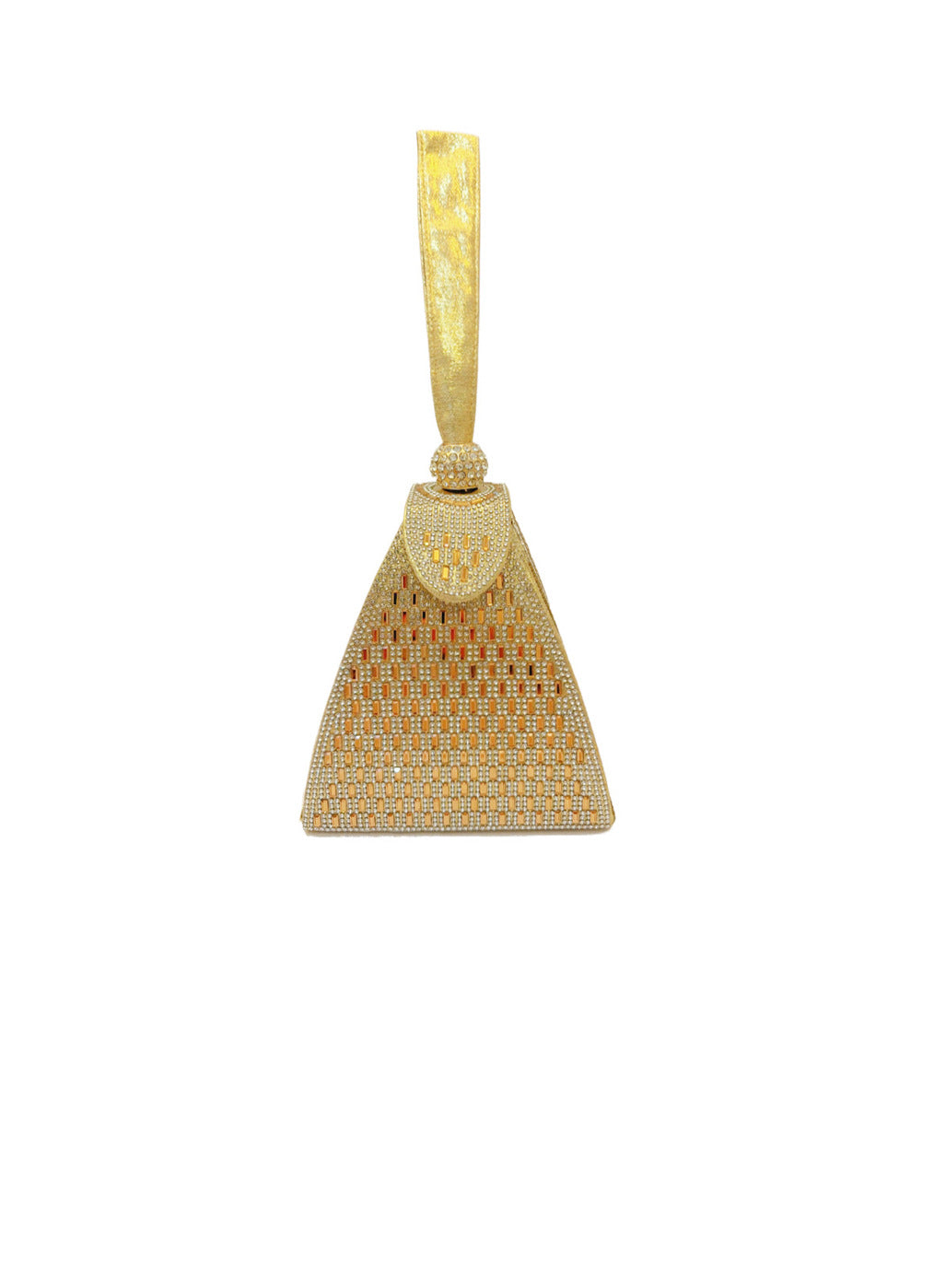 Geometric Mesh Evening Handbag