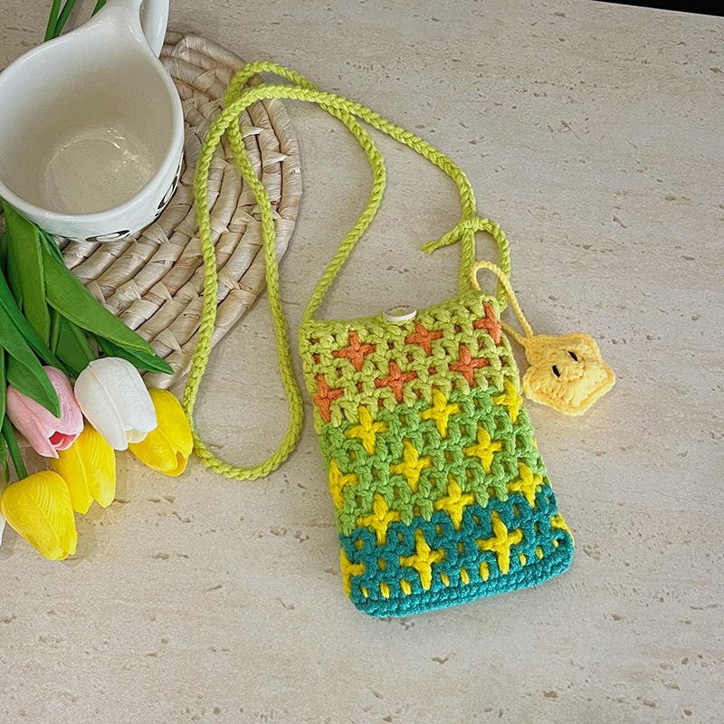 Crochet Crossbody Bag