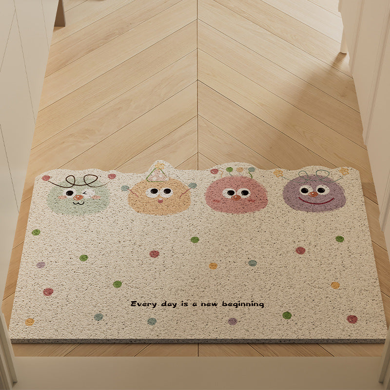 Fun Character Welcome Mat Kalsten