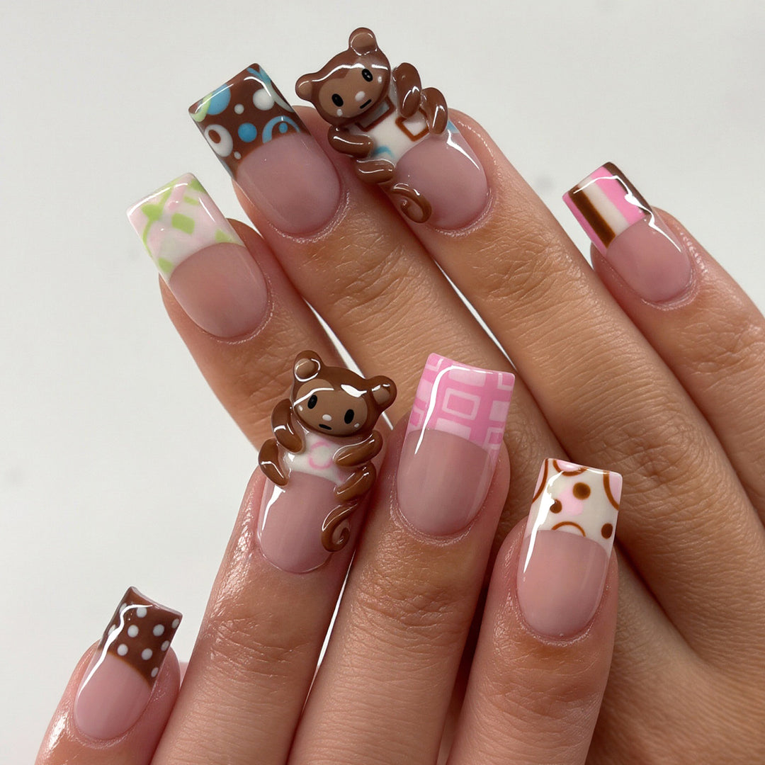 Playful Cartoon-Themed Nail Art Kalsten