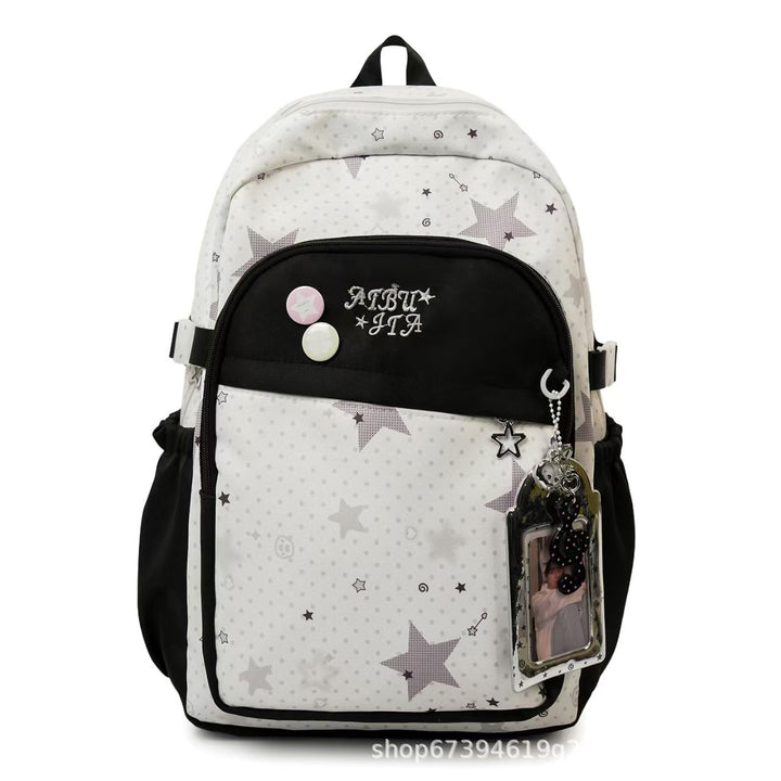 Stylish Star Patterned Backpack Kalsten