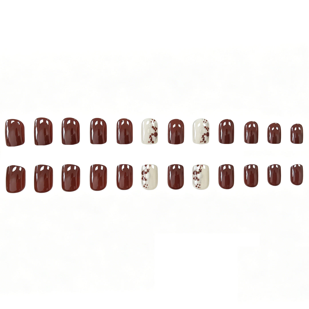 Elegant Glossy Nail Art Kalsten