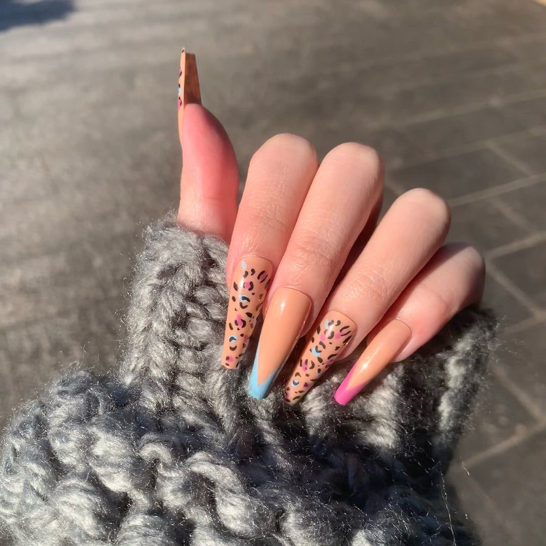 Artistic Stiletto Nail Extensions