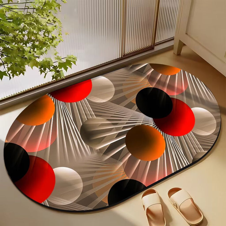 Oval Welcome Door Mat Kalsten